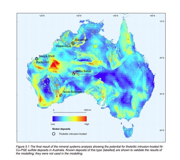 Potential for intrusion-hosted Nickel-copper-PGE sulphide deposits in Australia
