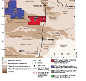 Mt Peake-Crawford Magnetic and Radiometric Survey