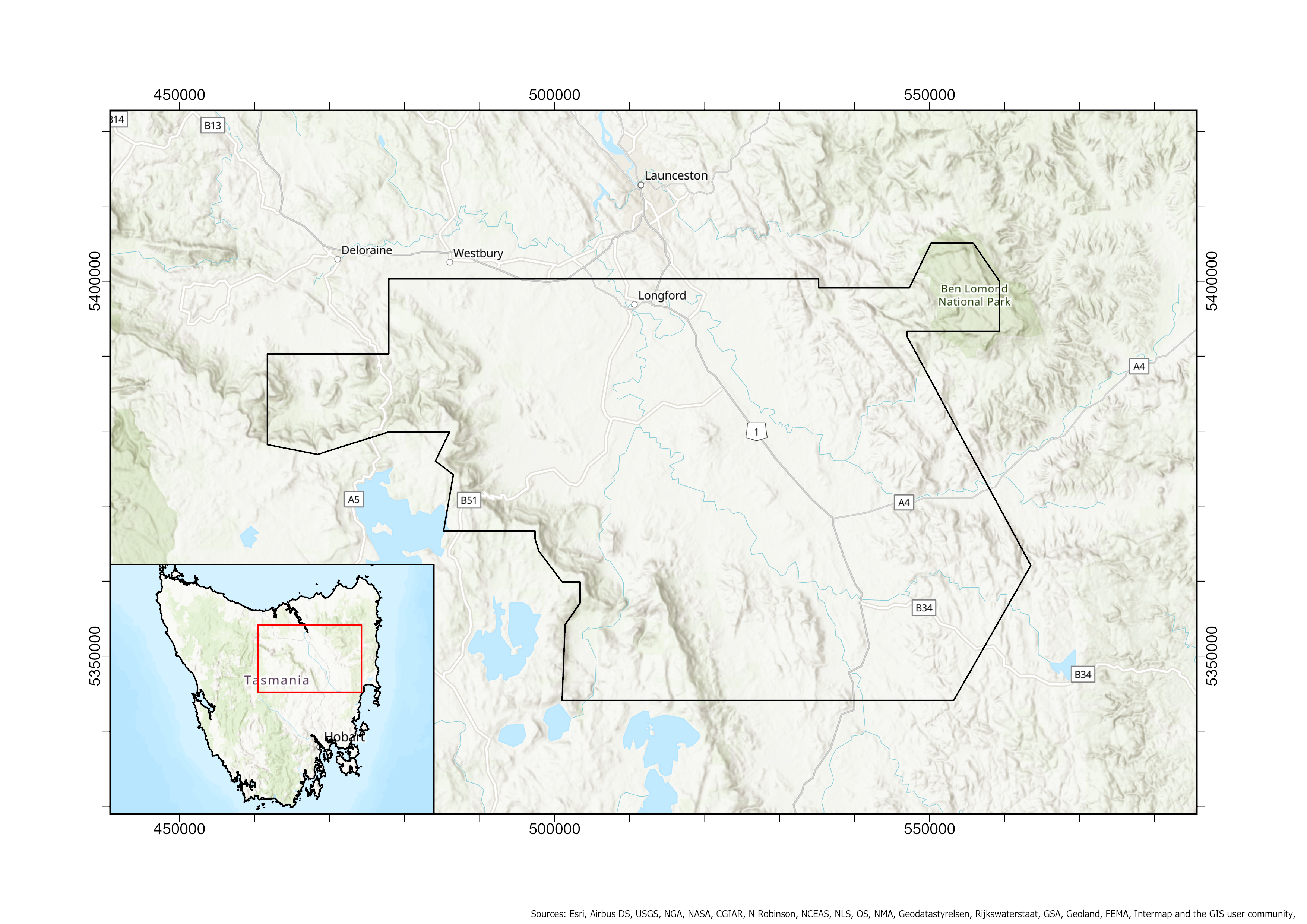 Tasmanian Tiers magnetic survey