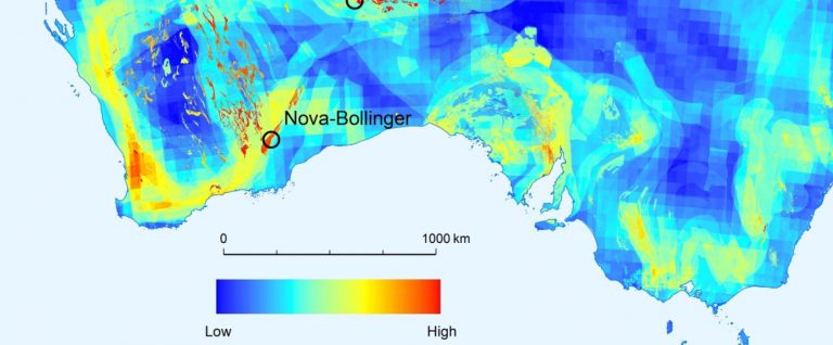Prospectivity maps work