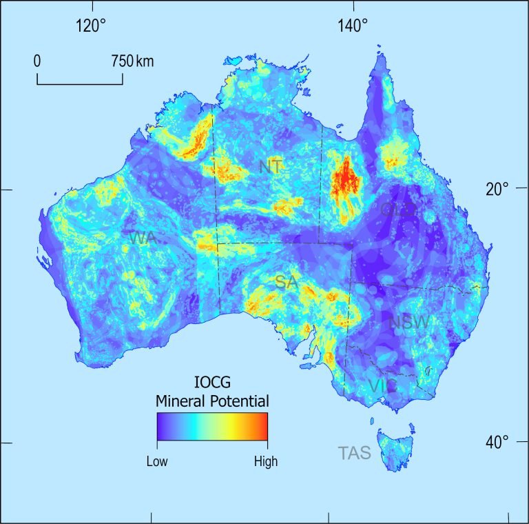 First national predictive map for IOCGs upgrades Cu-Au potential in several regions