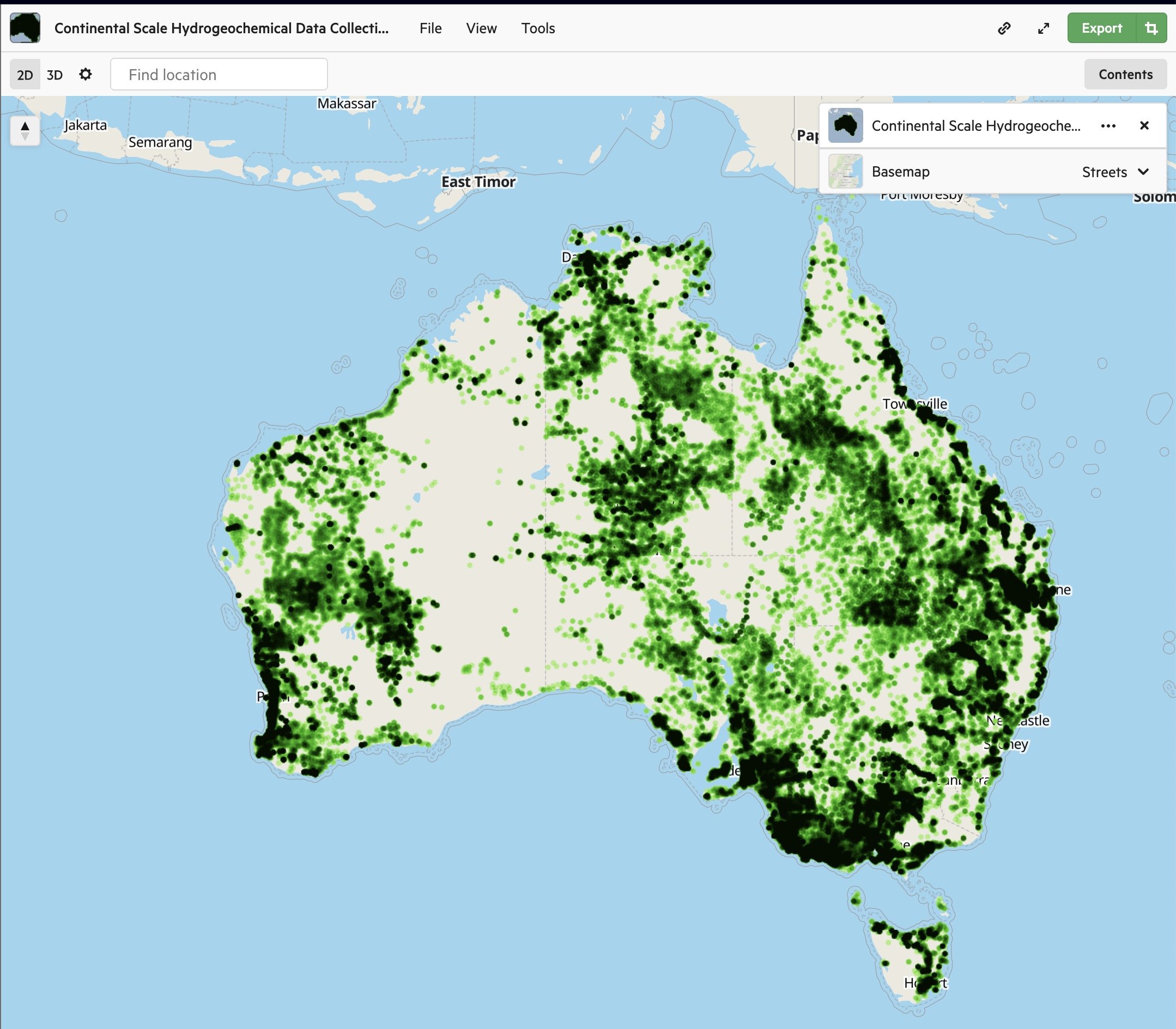 Csiro Map Hydrogeochemistry on an upswing, thanks in part to CSIRO's national ...