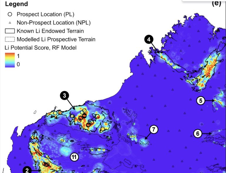 Halls Creek and other under-the-radar regions emerge in second lithium new prospectivity model