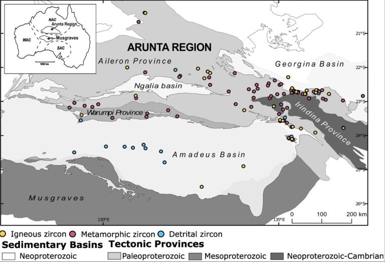 Innovative approach to U-Pb geochron finds new fluid events in the Arunta region