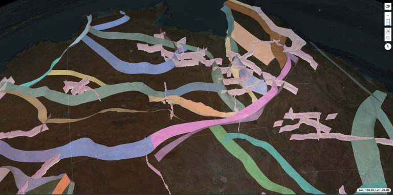 3D major boundaries map visualises national crustal architecture
