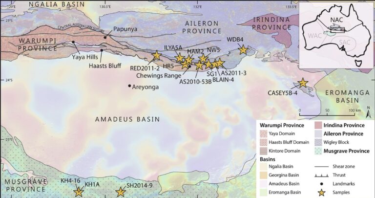 Award-winning PhD places Musgrave province within the NAC