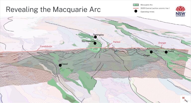 Regional seismic suggests shallow Macquarie Arc rocks across much wider area of Lachlan Orogen
